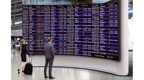 Led стена для транспортной сферы